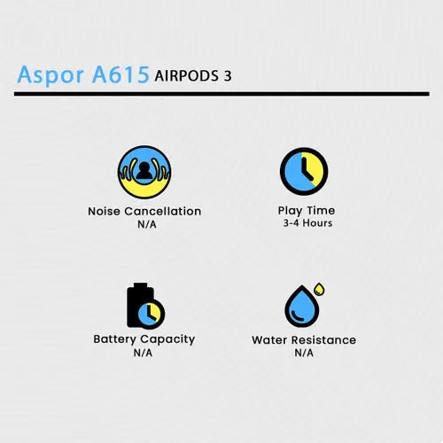 ASPOR A615 AIRPODS 3